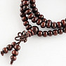 Japa Mala necklace red wood