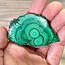 Malachite polished slice 13