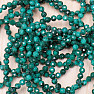 Malachite bracelet AA quality cut beads extra