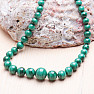 Malachite exclusive beaded necklace