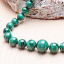 Malachite exclusive beaded necklace