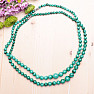 Malachite exclusive beaded necklace