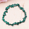 Malachite chopped bracelet A quality