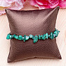 Malachite chopped bracelet A quality