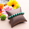 Malachite bead bracelet extra AA quality 10 mm