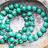 Malachite bead bracelet extra AA quality 10 mm