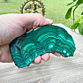 Malachite polished slice 1