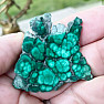 Malachite polished slice 10