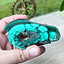 Malachite polished slice 2