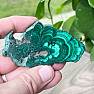 Malachite polished slice 4