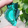 Malachite polished slice 5