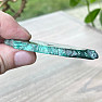 Malachite polished slice 6