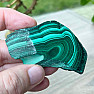 Malachite polished slice 7