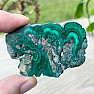 Malachite polished slice 8