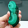 Malachite Congo Stalactite cut 3