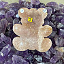 Amethyst pink teddy bear KO5