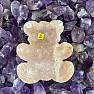 Amethyst pink teddy bear KO5