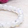 Moonstone Rainbow Bluefire Beaded Bracelet