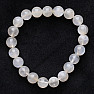 Moonstone rainbow bead bracelet