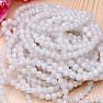 Moonstone white beaded bracelet 6 mm