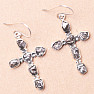 Campo del Cielo meteorite earrings silver Ag 925 LOT10