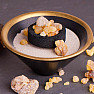 Black-gold ceramic bowl