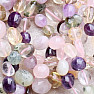 Mix gemstone bracelet made of ovals