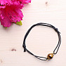 Fashion string bracelet with a tiger&#39;s eye bead