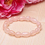 Morganite - beryl pink emerald bracelet made of extra ovals