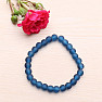 Children&#39;s bracelet satin blue