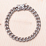 Cuban surgical steel bracelet 21.5 cm