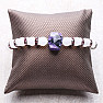 Charm with white cracked agate bracelet RB Design 70