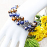 Tiger&#39;s eye and sodalite men&#39;s bracelet RB Design 72