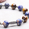 Tiger&#39;s eye and sodalite men&#39;s bracelet RB Design 72