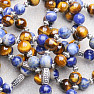 Tiger&#39;s eye and sodalite men&#39;s bracelet RB Design 72