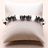 Black crystal bracelet RB Design 76