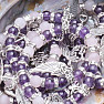 Jubilee designer bracelet made of amethyst and rose gold RB Design 100