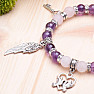 Jubilee designer bracelet made of amethyst and rose gold RB Design 100