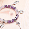 Jubilee designer bracelet made of amethyst and rose gold RB Design 100