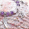 Jubilee designer bracelet made of amethyst and rose gold RB Design 100