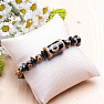 Agate Dzi brown bracelet RB Design 116