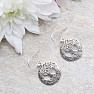 Earrings Tree of Life Yggdrasil silver Ag 925