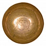 Tibetan bronze singing bowl OM symbol