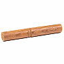 Decorated wooden mallet for singing bowls 19 cm