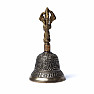 Ritual Bell with Dorje small 11 cm