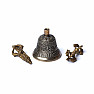 Ritual Bell with Dorje small 11 cm