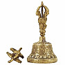 Ritual Bell with Dorje small 11 cm