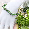 Jade (Canadian jadeite) chopped bracelet