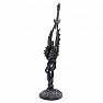 Statuette with a knife for letters Black Dragon