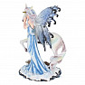 Comforter figurine - a fairy and a unicorn